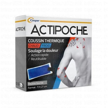 ACTIPOCHE Coussin Thermique Chaud Froid 11x27cm