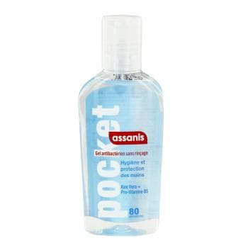 ASSANIS Pocket - gel antibactérien flacon de 80 ml