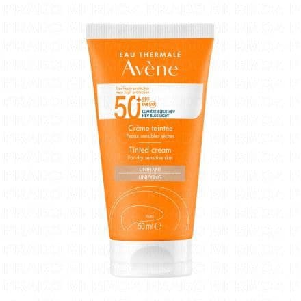 AVÈNE Crème teintée SPF50+ tube 50ml