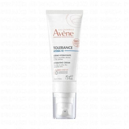 AVENE Tolerance Hydra 10 Crème hydratante Tube 40ml