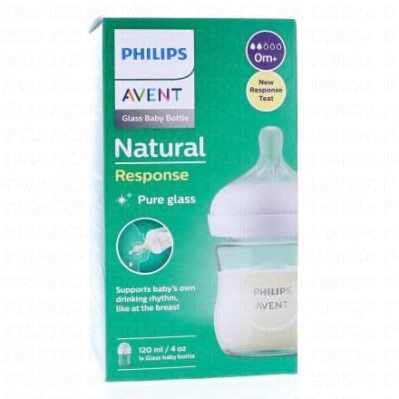 AVENT Biberon natural en verre 120ml