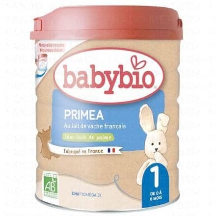 BABYBIO Primea Bio Lait Infantile 1er âge 800g
