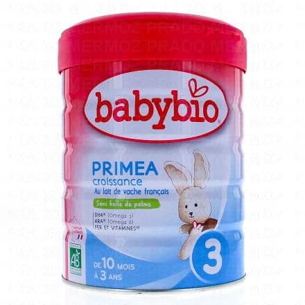 BABYBIO Primea Bio Lait de Croissance 3ème âge 800g