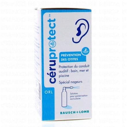 CERUPROTECT Audition - Solution auriculaire prévention otites 10ml BAUSCH & LOMB