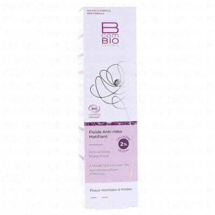 BCOMBIO Anti-âge - Fluide Anti-Rides Matifiant bio 50ml