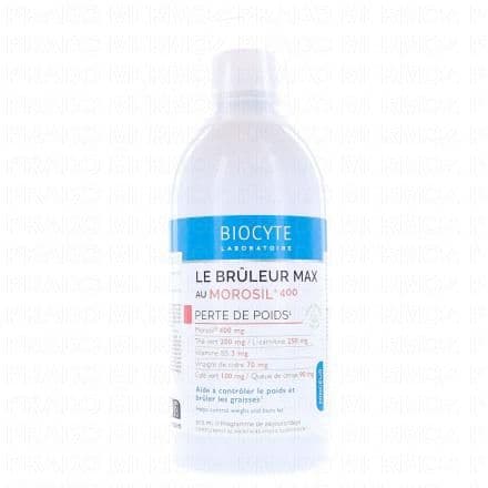 BIOCYTE Le Brûleur max au Morosil 400 - Perte de poids 500 mL