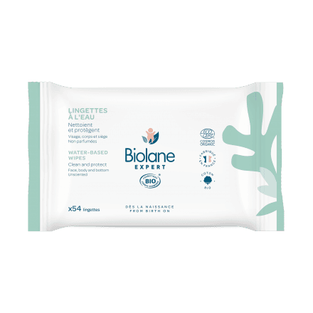 BIOLANE Lingettes à l'eau x54