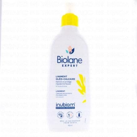 BIOLANE Liniment Oléo calcaire à l'huile d'olive 450ml