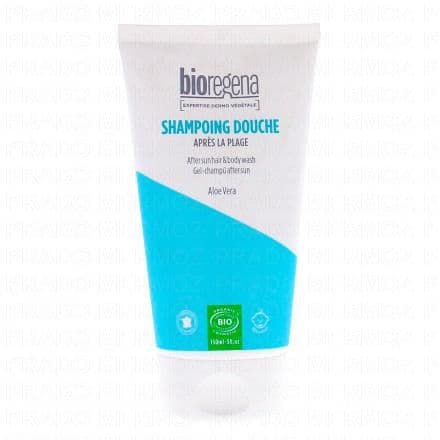 BIOREGENA Après Soleil - Shampooing douche après la plage bio tube 150ml