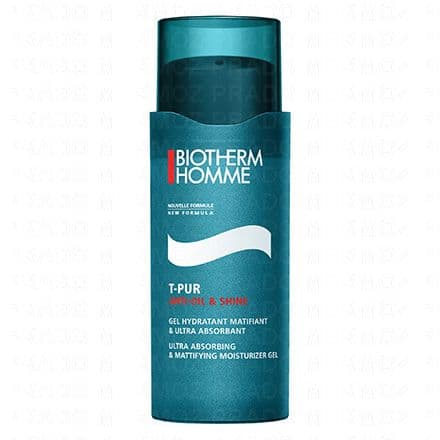 BIOTHERM HOMME T-Pur Anti-Oil & Shine - Gel Hydratant Matifiant 50ml