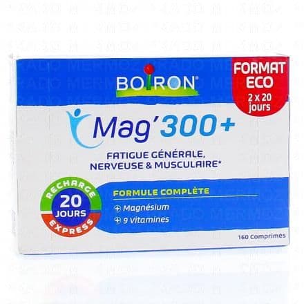 BOIRON Mag'300+ boîte de 160 comprimés