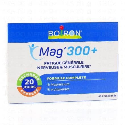 BOIRON Mag'300+ boîte de 80 comprimés