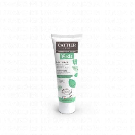 CATTIER Dentifrice 7 ans + goût menthe tube 50ml
