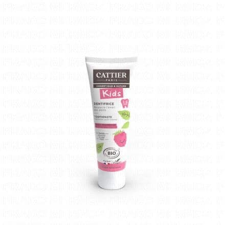 CATTIER Kids Bio dentifrice 2-6 ans goût framboise tube 50ml