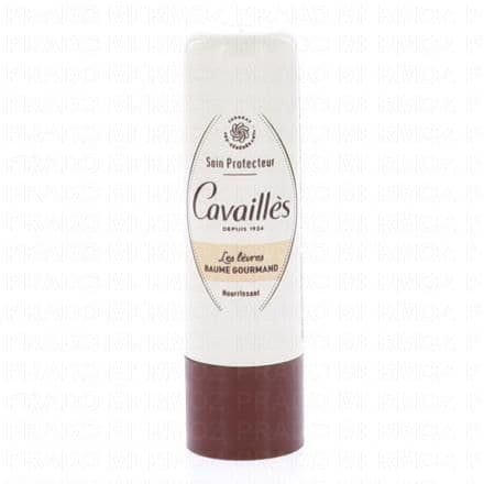 Baume lèvres Gourmand de Rogé Cavaillès, crème protectrice pour les lèvres sèches enrichie en surgras végétal pro-régénérant et en beurre de karité Bio Le Baume Gourmand Bio Rogé Cavaillès est un soin protecteur spécialement conçu pour les lèvres sèches. Sa formule est enrichie en beurre de Karité Bio et en Surgras végétal pro-régénérant. Elle protège les lèvres et aide à préserver le processus naturel de régénération de la peau. Sa texture fondante et son odeur gourmande offrent un moment de bien-être.