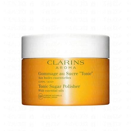 Elimine les cellules mortes et les impuretés Frais et revitalisant, ce gommage corps aux huiles essentielles de romarin, bois de rose et menthe, formulé avec des cristaux de sucre et de sel, élimine les cellules mortes et les impuretés en respectant le film hydrolipidique. Le grain de peau est affiné, l’épiderme retrouve toute sa douceur. Cet exfoliant stimule et rafraîchit le corps et l’esprit et procure une agréable sensation de bien-être.