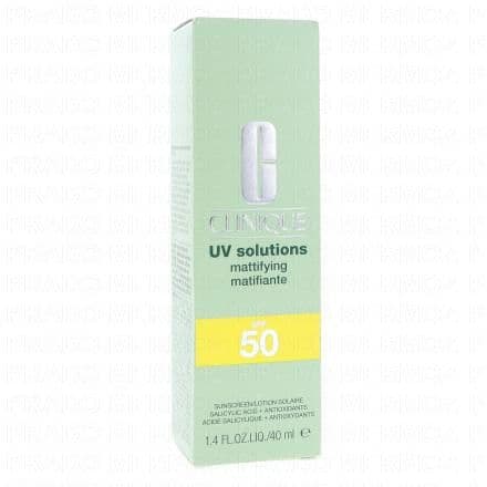 CLINIQUE UV Solutions Crème solaire matifiante SPF50 40ml