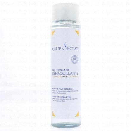 COUP D'ECLAT Eau Micellaire Démaquillante 250ml