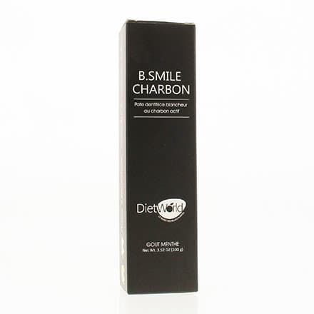 DIETWORLD B.Smile charbon pâte dentifrice blancheur tube 100 g