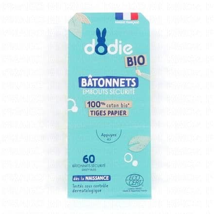DODIE Coton tiges bébé x60