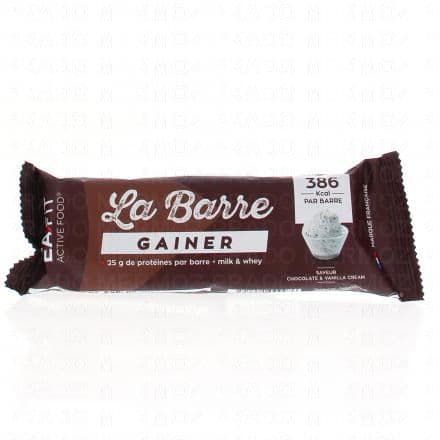 EAFIT La Barre Gainer chocolat et crème vanille 90g