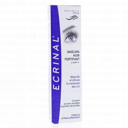 ECRINAL Cils - Mascara noir fortifiant tube 7ml