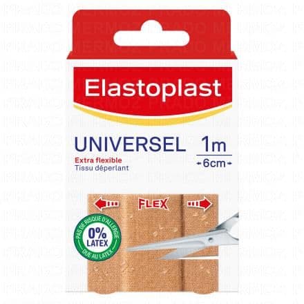 ELASTOPLAST Universel - Pansements à découper 10 bandes de 10 x 6 cm
