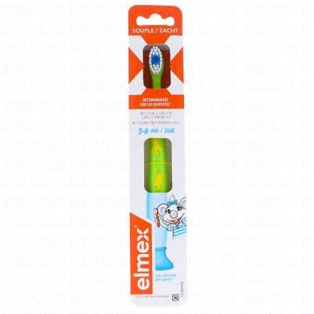 ELMEX Brosse à dents souple enfant 3 à 6 ans 1 unité