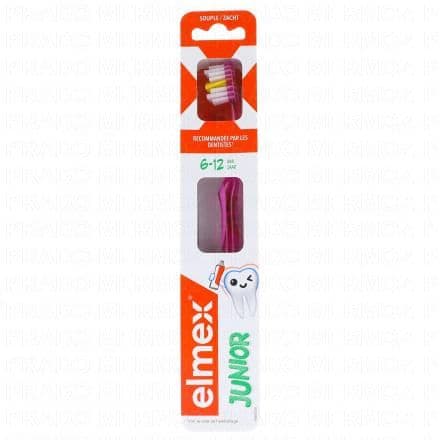 ELMEX Brosse à dents souple junior 6 à 12 ans
