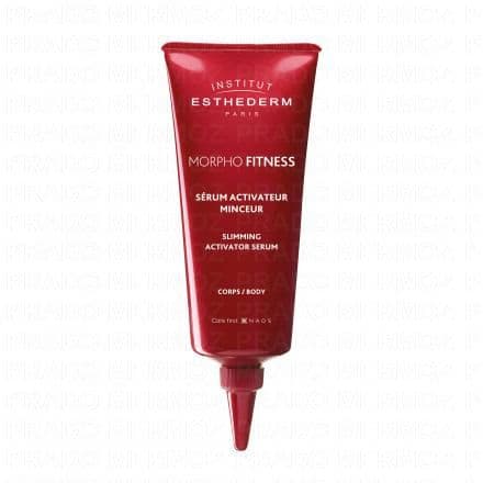 Sérum activateur minceur. Avant-après sport et massage. Le sérum activateur minceur Morpho Fitness ESTHEDERM aide à déstocker massivement et rapidement les graisses grâce à sa teneur en caféine. Enrichi en carnitine et en complexe alchémille-olivier, il prévient du restockage et booste le brûlage des graisses.