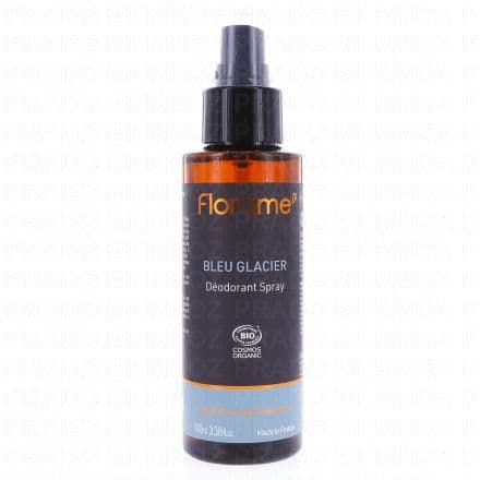 FLORAME Homme - Déodorant spray Bleu Glacier Bio 100ml