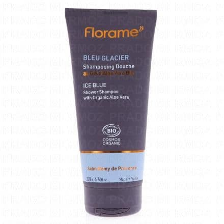 FLORAME Homme - Shampooing Douche Bleu Glacier Bio 200ml