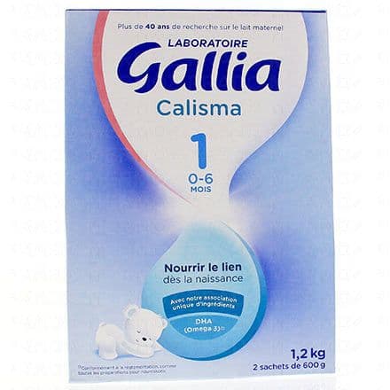 GALLIA Calisma Lait Infantile 1er âge 1,2kg