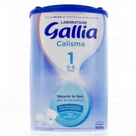 GALLIA Calisma Lait Infantile 1er âge 800g