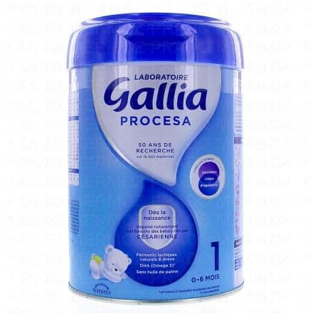 GALLIA Procesa Lait infantile 1er âge 800g