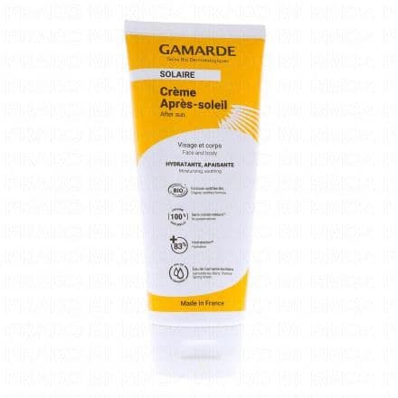 GAMARDE solaire - Crème après-soleil bio 200g