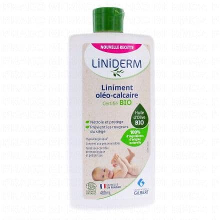 GILBERT Liniderm Liniment Oléo-Calcaire Bio 480ml