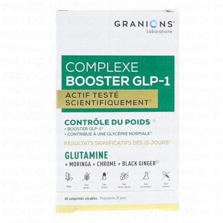 GRANIONS Complex Booster GLP-1 Contrôle du poids x60 comprimés