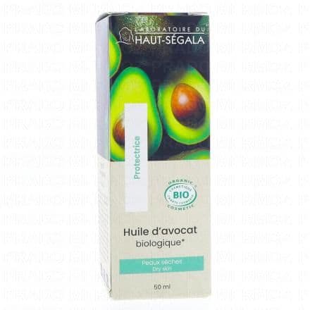 Huile vierge d'Avocat. Protectrice et fortifiante. Peaux sèches et cheveux cassants. Cette huile, extraite de la pulpe du fruit de l'avocatier, est parfaite pour redonner un coup d'éclat à la peau du visage et du corps (grâce à sa forte concentration en vitamines A,B,C,D,E,H,K et PP et en insaponifiables), elle prévient des effets desséchants, et est efficace pour renforcer l'élasticité de la peau quand elle est combinée avec du beurre de Karité. Elle s'applique également sur les cheveux cassant pour les renforcer.
