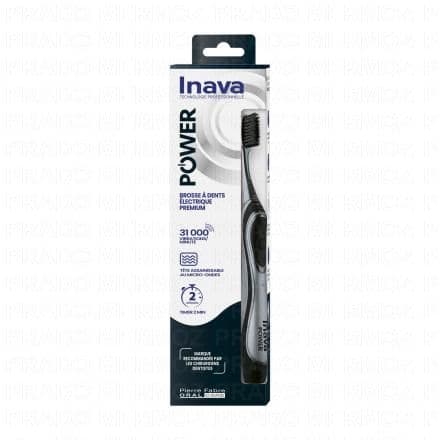 Brosse à dents électrique innovante, légère et compacte, qui combine l'efficacité de la technologie sonique à la douceur d'une brosse à dents manuelle Inava Hybrid Timer Brosse à Dents Electrique Edition Limitée Noire est une brosse à dents électrique sonique, des vibrations haute fréquence (30¿000 par minute) pour un brossage encore plus efficace, même dans les zones difficiles d’accès et les espaces interdentaires.Le minuteur intégré à la brosse à dents électrique sonique signale toutes les 30 secondes les changements de zone à brosser, pour encore plus de précision.