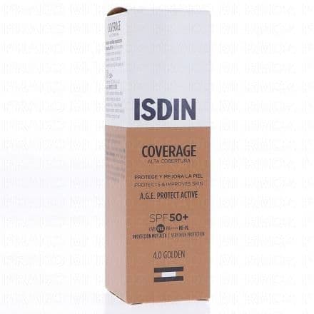 ISDINCEUTICS Fond de teint Coverage Golden SPF50 30ml