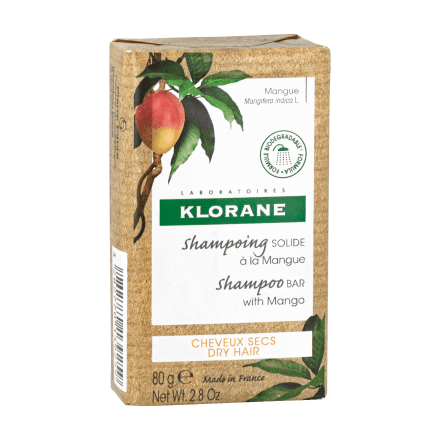 KLORANE Nutrition - Shampooing Solide à la mangue 80g
