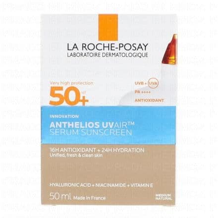LA ROCHE POSAY Anthelios UVAir - Sérum Solaire teinte Médium SPF50+ 50ml