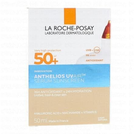 LA ROCHE POSAY Anthelios UVAir - Sérum Solaire Teinté SPF50+ teinte Light 50ml