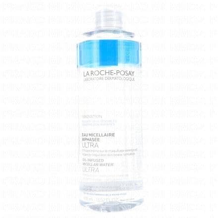 LA ROCHE-POSAY Eau micellaire biphasée Flacon 400ml