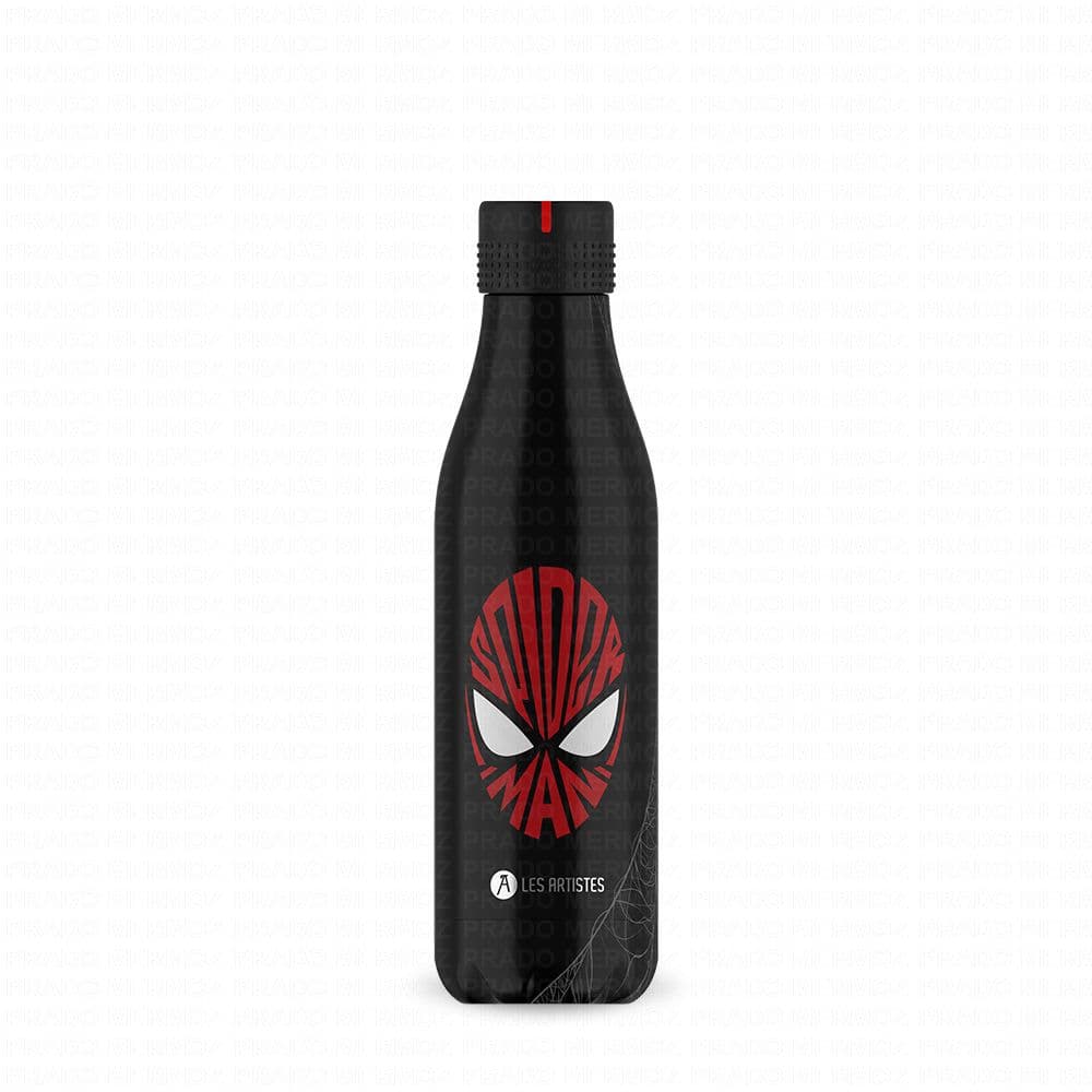 Bouteille isotherme ''Tattoo'' de 500ml Entrez dans le mouvement zéro déchet avec cette bouteille isotherme pouvant contenir 500ml de boisson chaude ou froide. Grâce à sa double paroi en acier inoxydable et incassable, la ''Tattoo'' garde votre boisson au chaud pendant 12h et au frais pendant 24h. Facilité pour l'insertion des glaçons.
