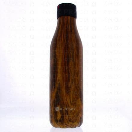 Bouteille isotherme ''Tattoo'' de 500ml Entrez dans le mouvement zéro déchet avec cette bouteille isotherme pouvant contenir 500ml de boisson chaude ou froide. Grâce à sa double paroi en acier inoxydable et incassable, la ''Tattoo'' garde votre boisson au chaud pendant 12h et au frais pendant 24h. Facilité pour l'insertion des glaçons.