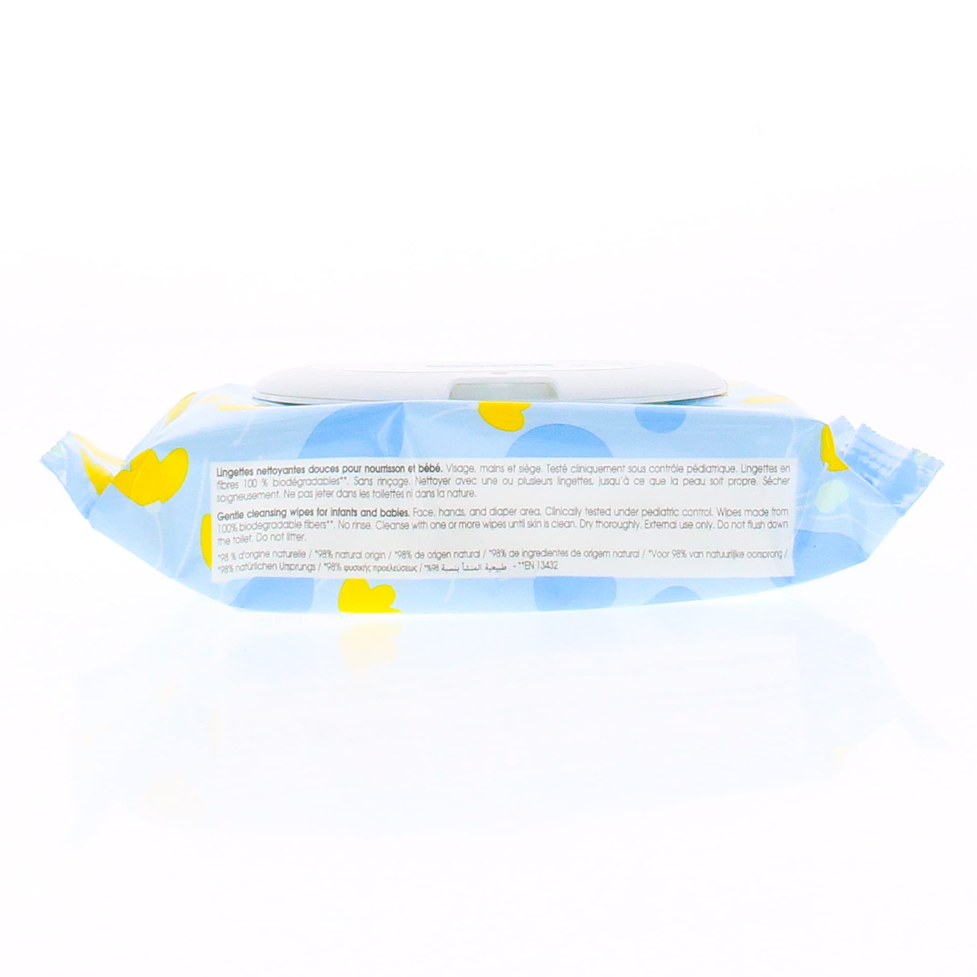 KLORANE Bébé lingettes nettoyantes douces petit modèle (25 lingettes)