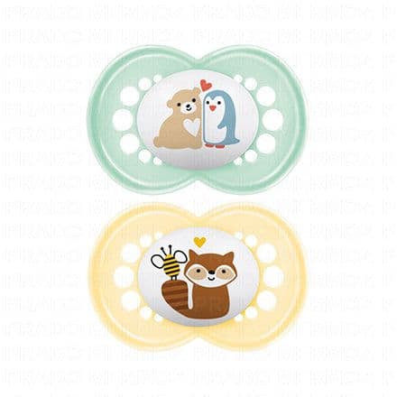 MAM Original Classique - 2 Sucettes +18 Mois Ref 75