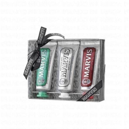 MARVIS Coffret 3 dentifrices 25ml